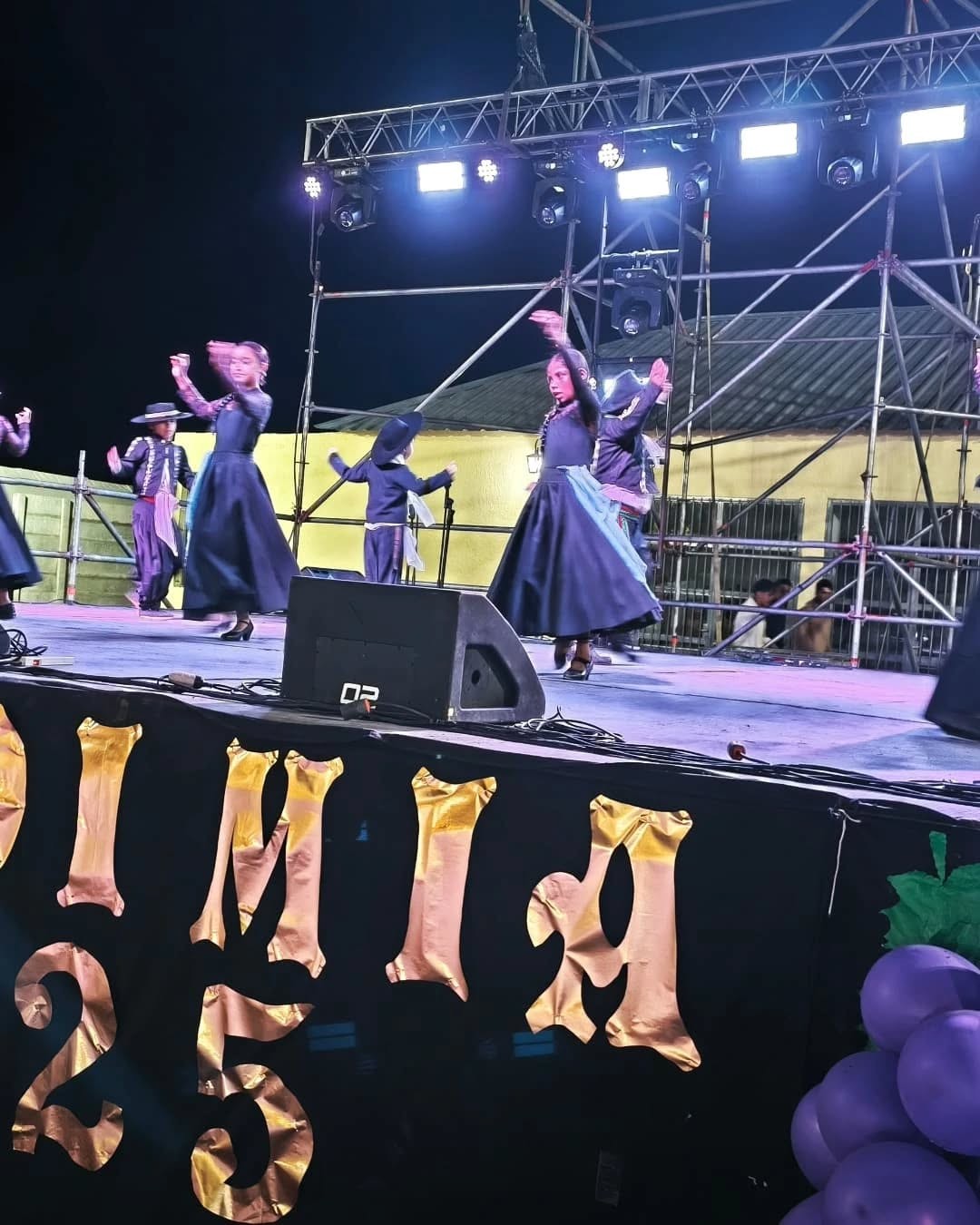 El municipio de Sarmiento celebro durante el fin de semana  la Fiesta de la Vendimia en Punta del Médano
