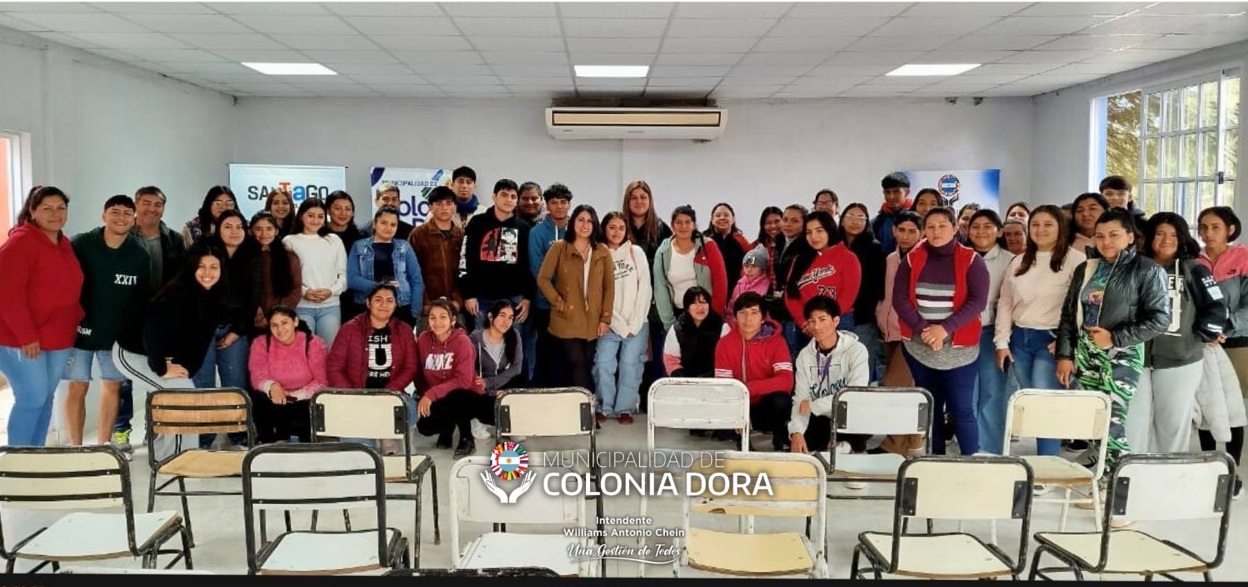 Comenzó el taller de orientación laboral en Colonia Dora