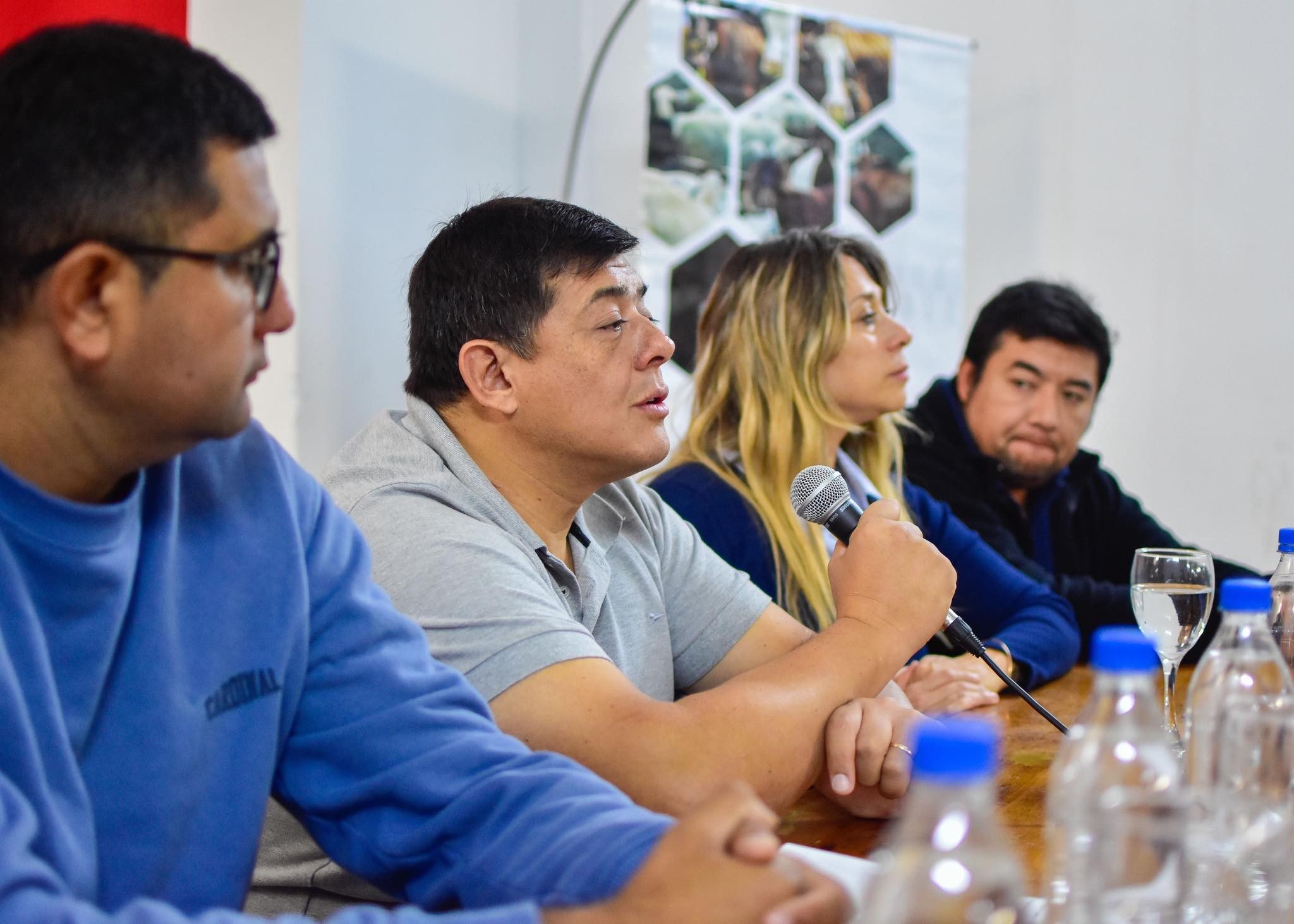 El intendente de Jachal,Matias Espejo,participo de la  reunión con productores locales donde se realizó la convocatoria oficial para participar del Plan Triguero 2025.