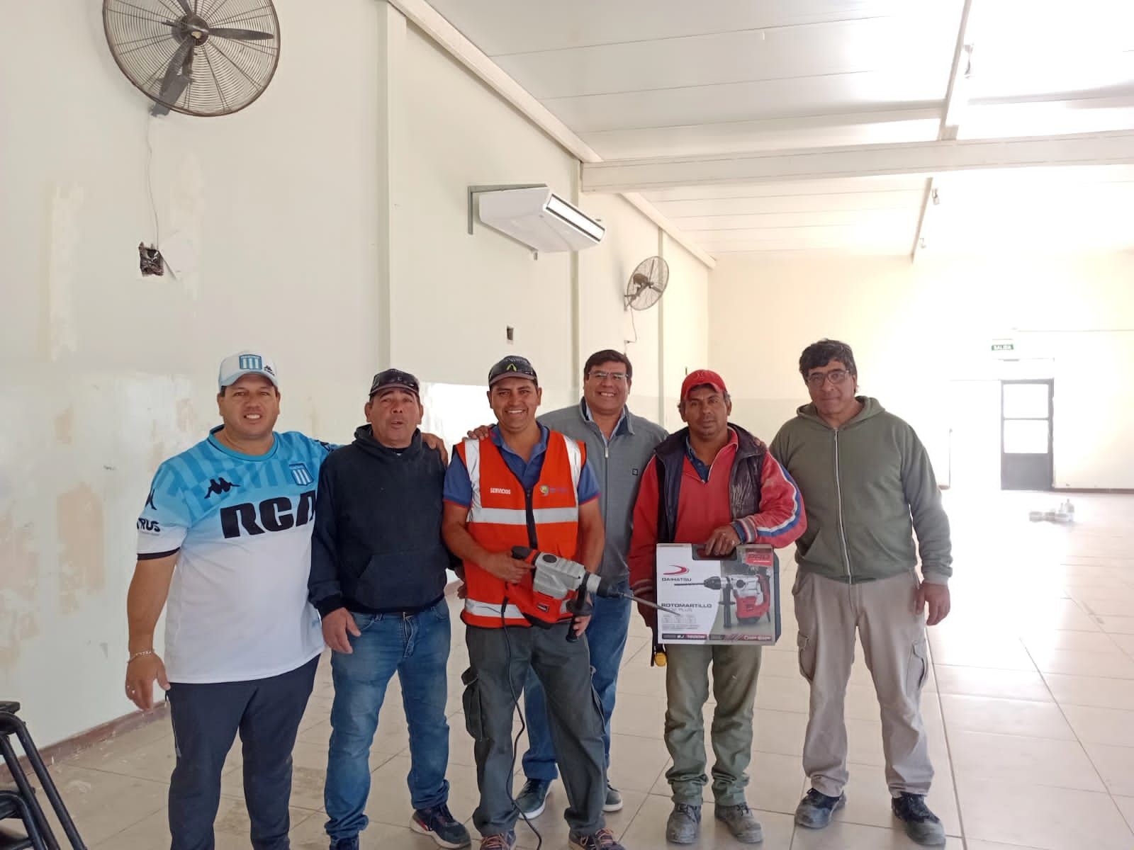 El municipio de 9 de Julio esta avanzando en importantes mejoras realizadas en la Casa de la Cultura