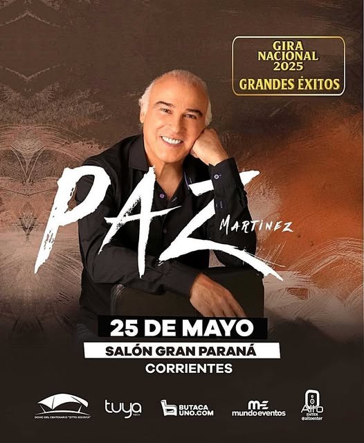 Llega PAZ MARTINEZ en Concierto