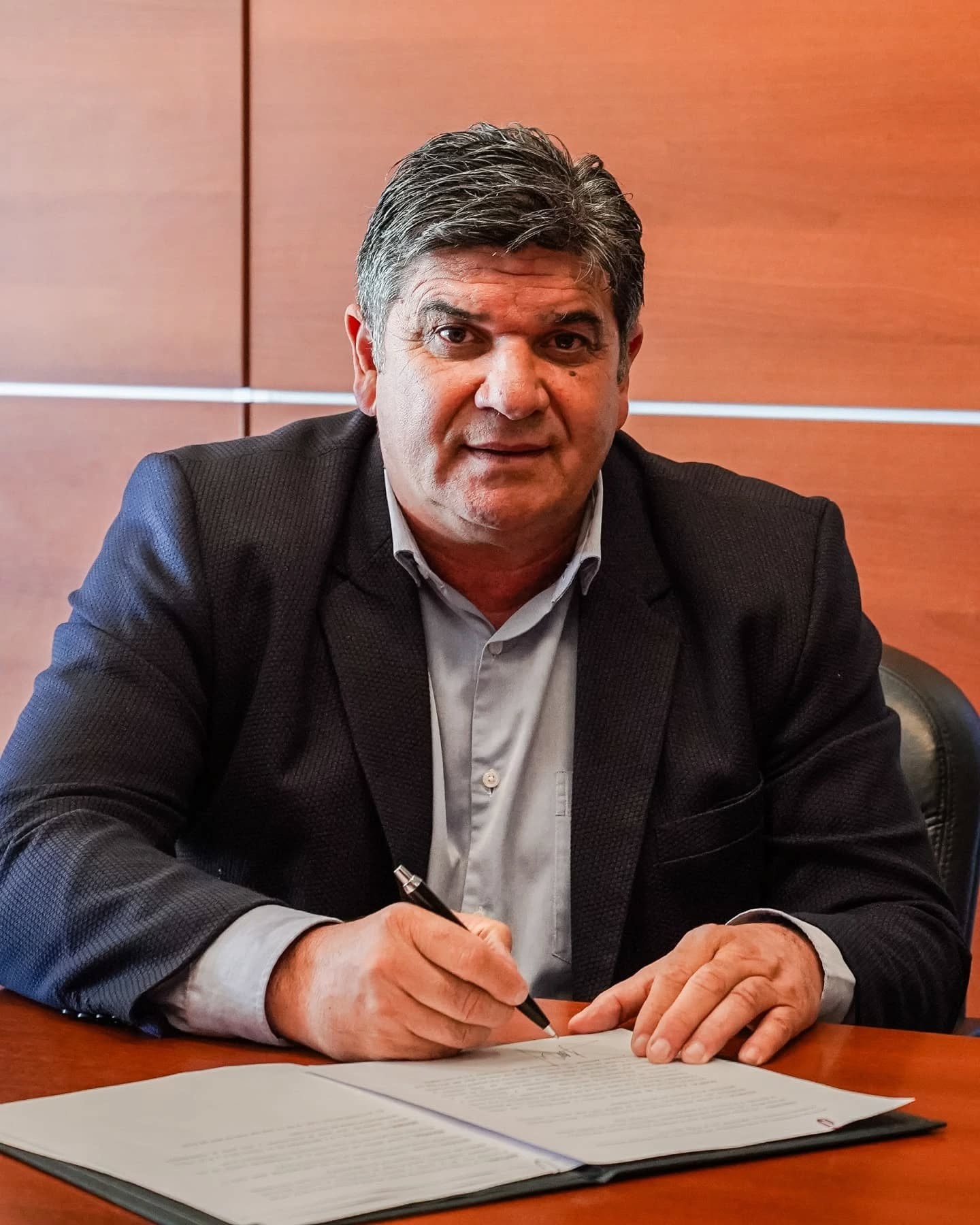 El intendente de Sarmiento,Alfredo Castro,firmo un importante acuerdo Marco de Cooperación junto al Ministro  de Turismo, Cultura y Deporte de la Provincia de San Juan Guido Romero.