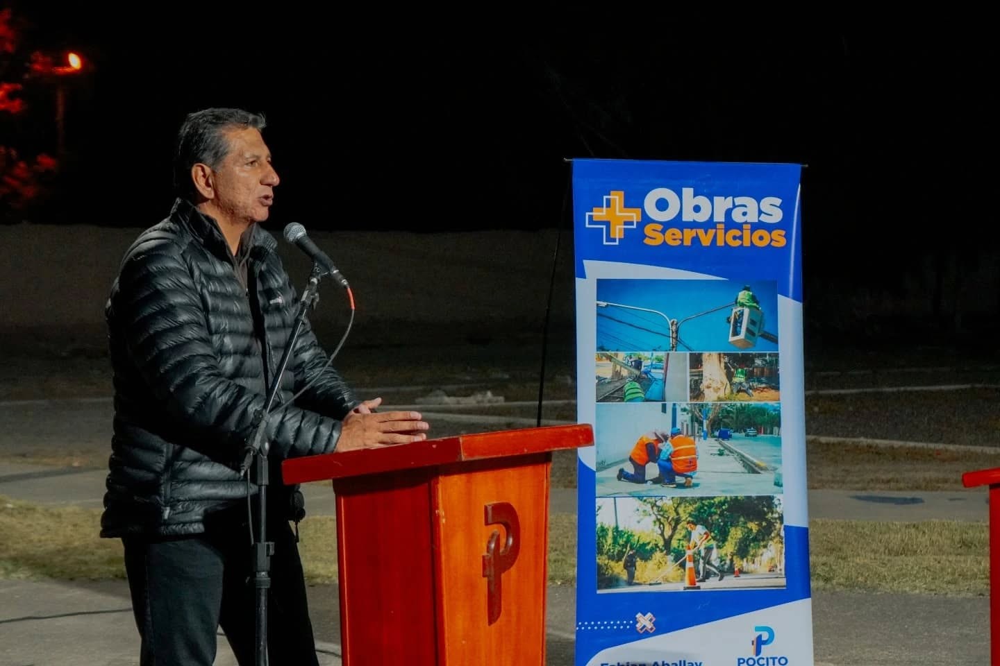El municipio de Pocito encaro un programa municipal de obras bien federal con recursos que provienen de las propias arcas municipales.