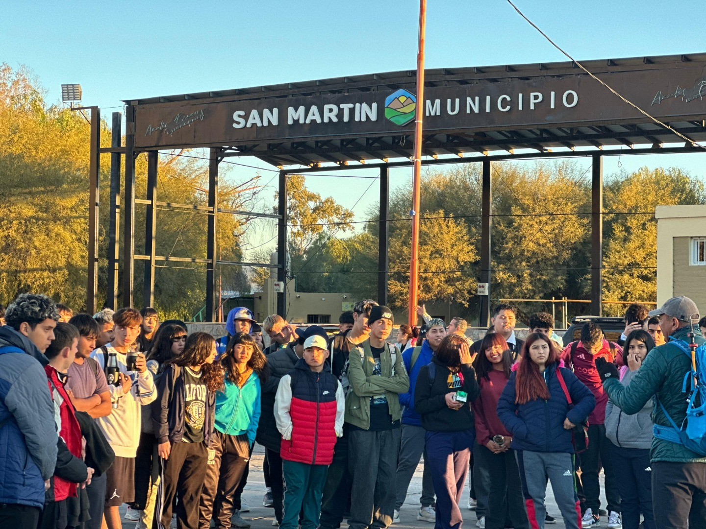 Durante el  fin de semana, el Complejo Turístico Religioso Ceferino Namuncurá  de San Martin fue escenario de una jornada educativa y recreativa donde participaron estudiantes de Rawson