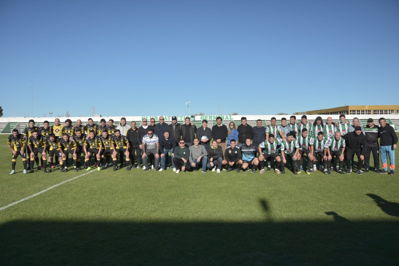 Rawson fue sede del primer encuentro de Fútbol Senior