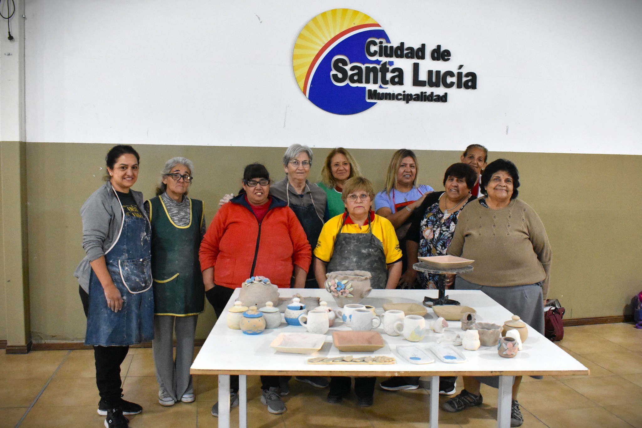 El municipio de Santa Lucia continua fortaleciendo sus talleres municipales en cada barrio