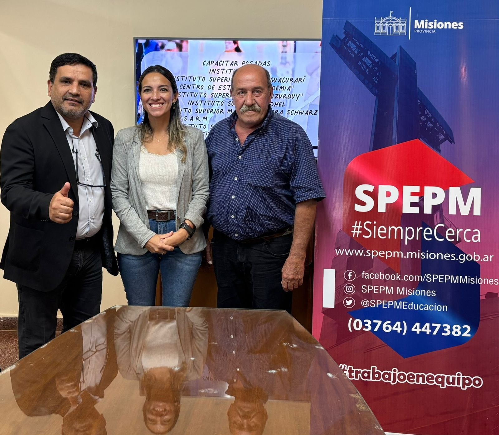 La intendente Romina Faccio gestionó mejoras educativas para instituciones de Wanda