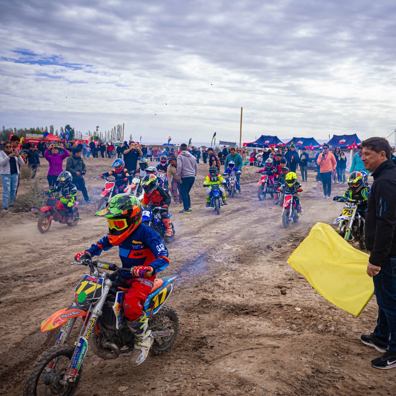En Santa Lucia se vivió un  cierre increíble de la 2ª fecha del Cuyano de Motocross en MX Park Santa Lucía.