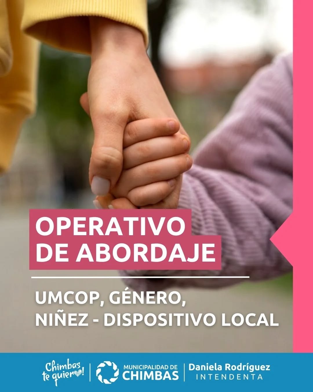 El municipio de Chimbas estar realizando un Operativo de Abordaje de UMCOP.