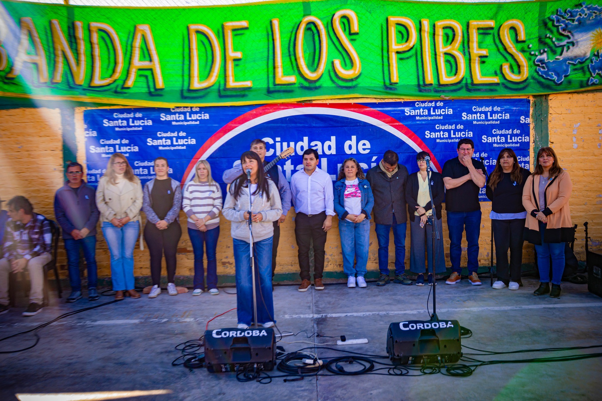 Santa Lucía conmemoró el 25 de mayo con locro y orgullo patrio