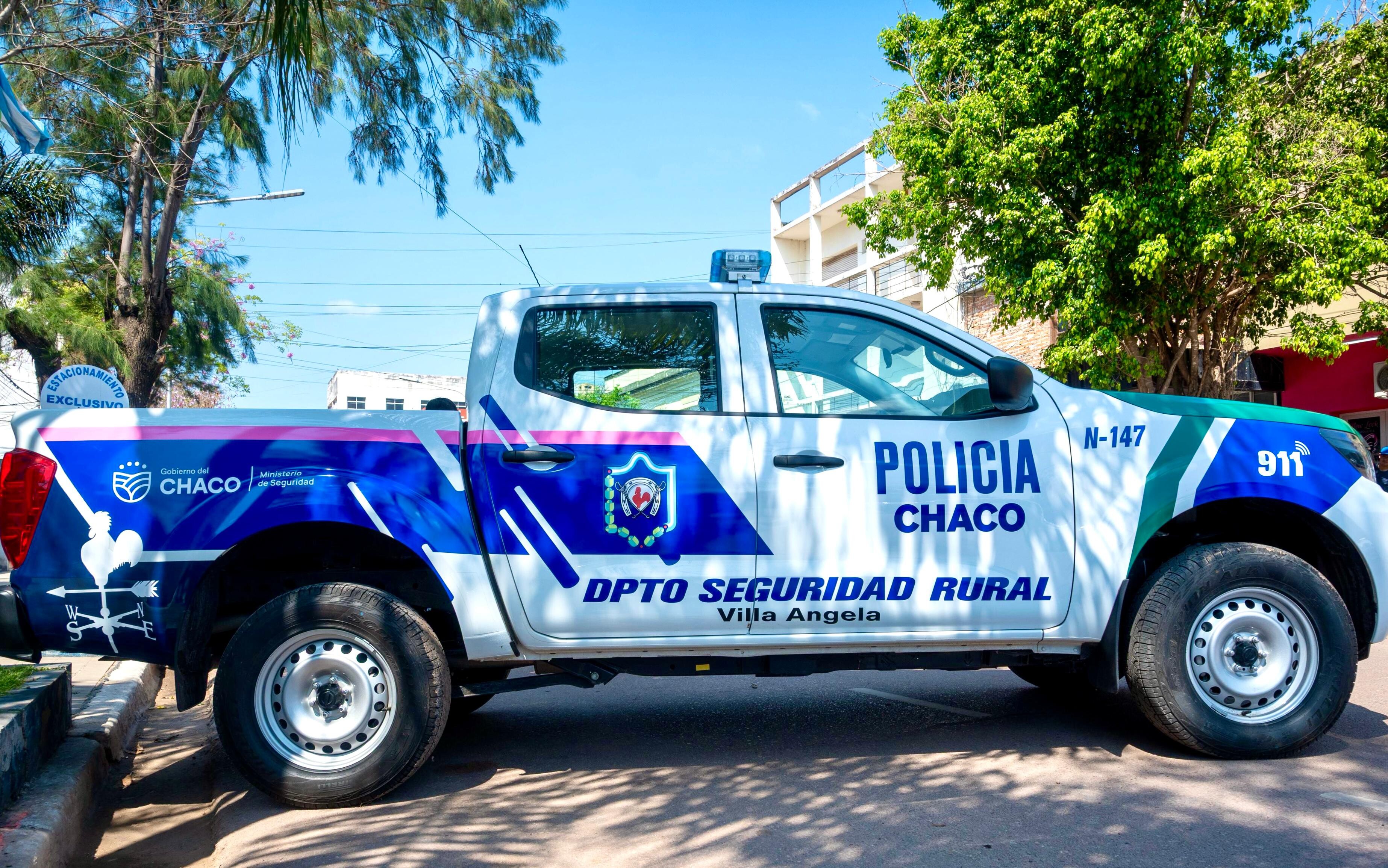 PLAN PROVINCIAL DE SEGURIDAD: SE ENTREGARON NUEVOS PATRULLEROS PARA VILLA ÁNGELA
