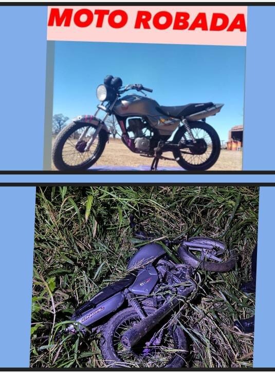 policial: recuperan moto robada en Villa Trinidad