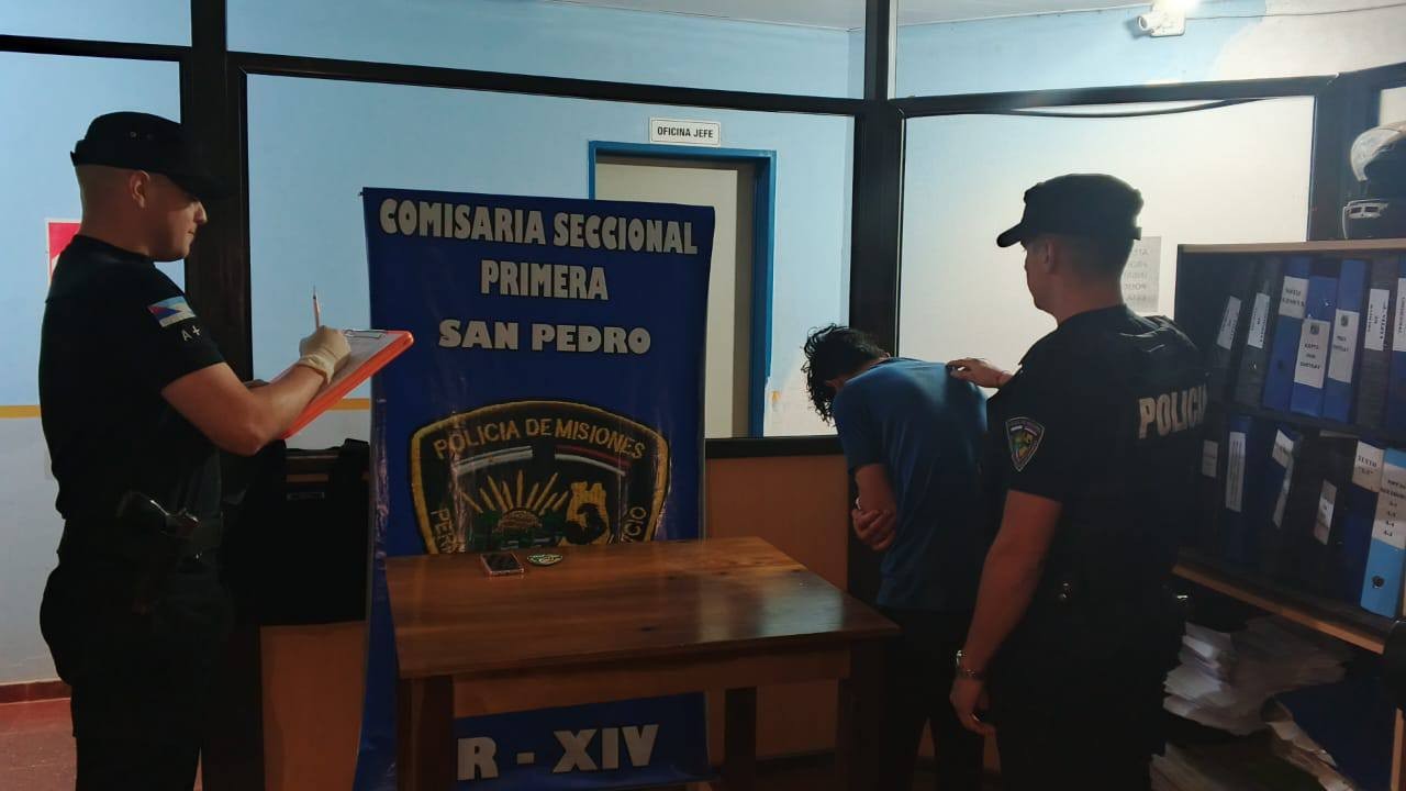 SAN PEDRO: Robó un celular y quedó detenido