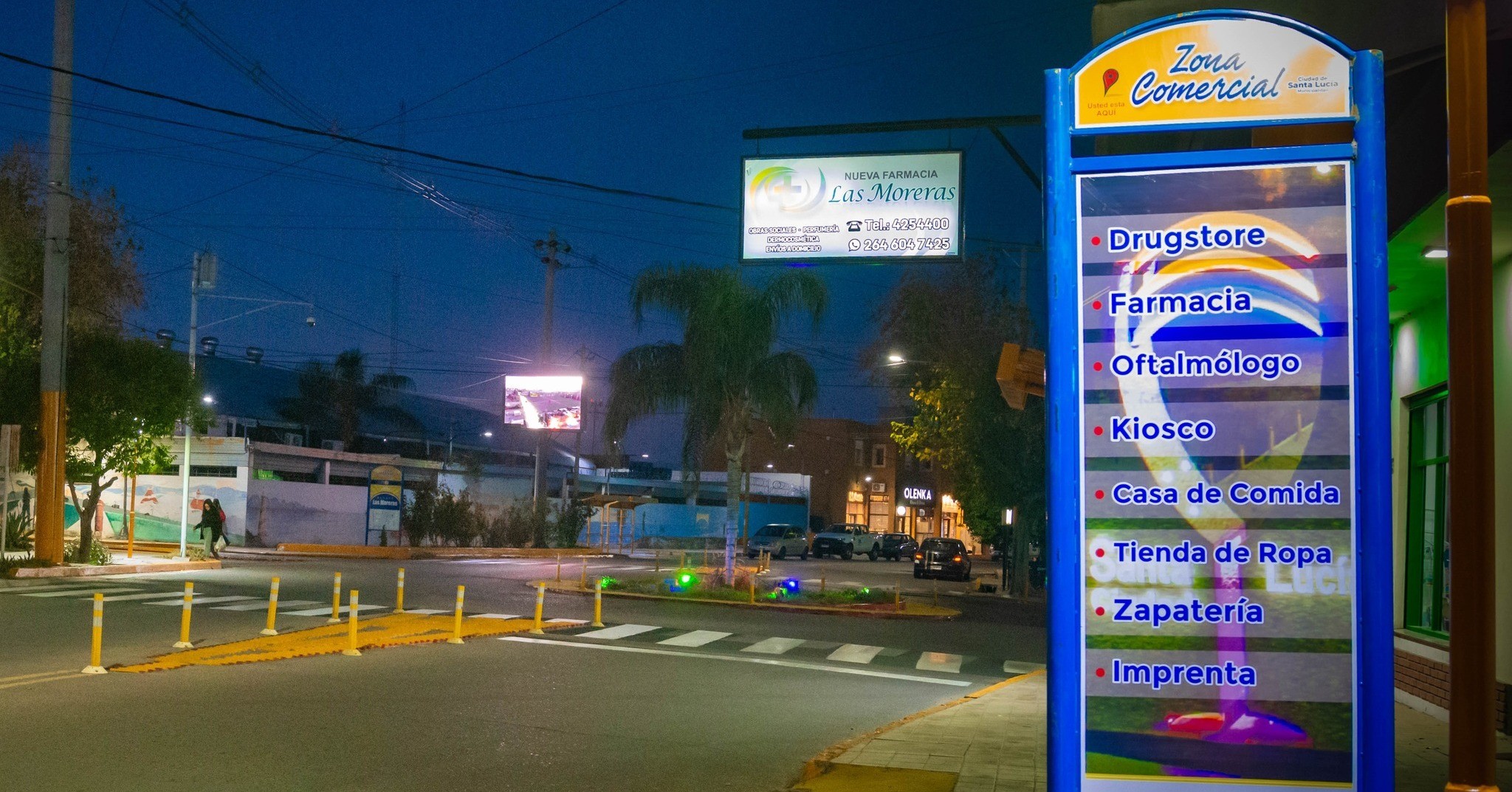 Con mas Renovación y Desarrollo el municipio de la Ciudad de Santa Lucia avanza con obras en distintos puntos del departamento.