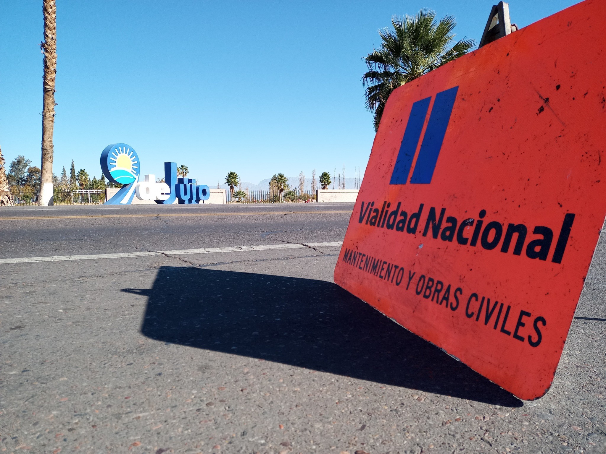 El municipio de 9 de Julio realiza trabajos para mejorar la seguridad vial