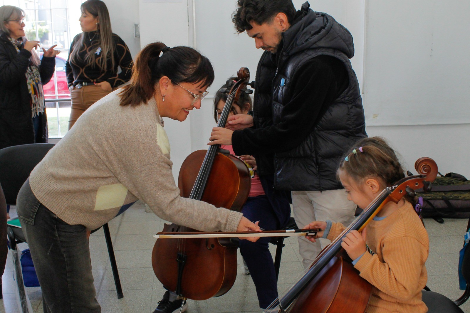 Este año la gestión de la intendenta de Chimbas,Daniela Rodríguez, redoblo la apuesta y decidió conformar la propia  Orquesta Municipal.