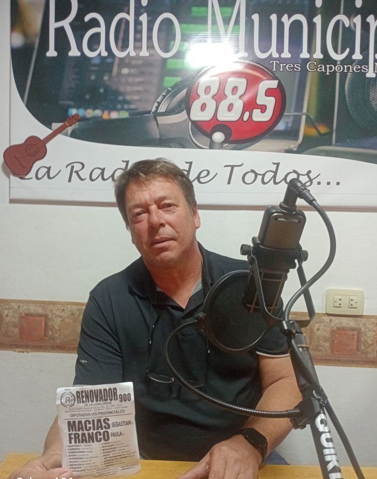 Ramón Gerega llamó a respaldar al Frente Renovador en las elecciones del domingo