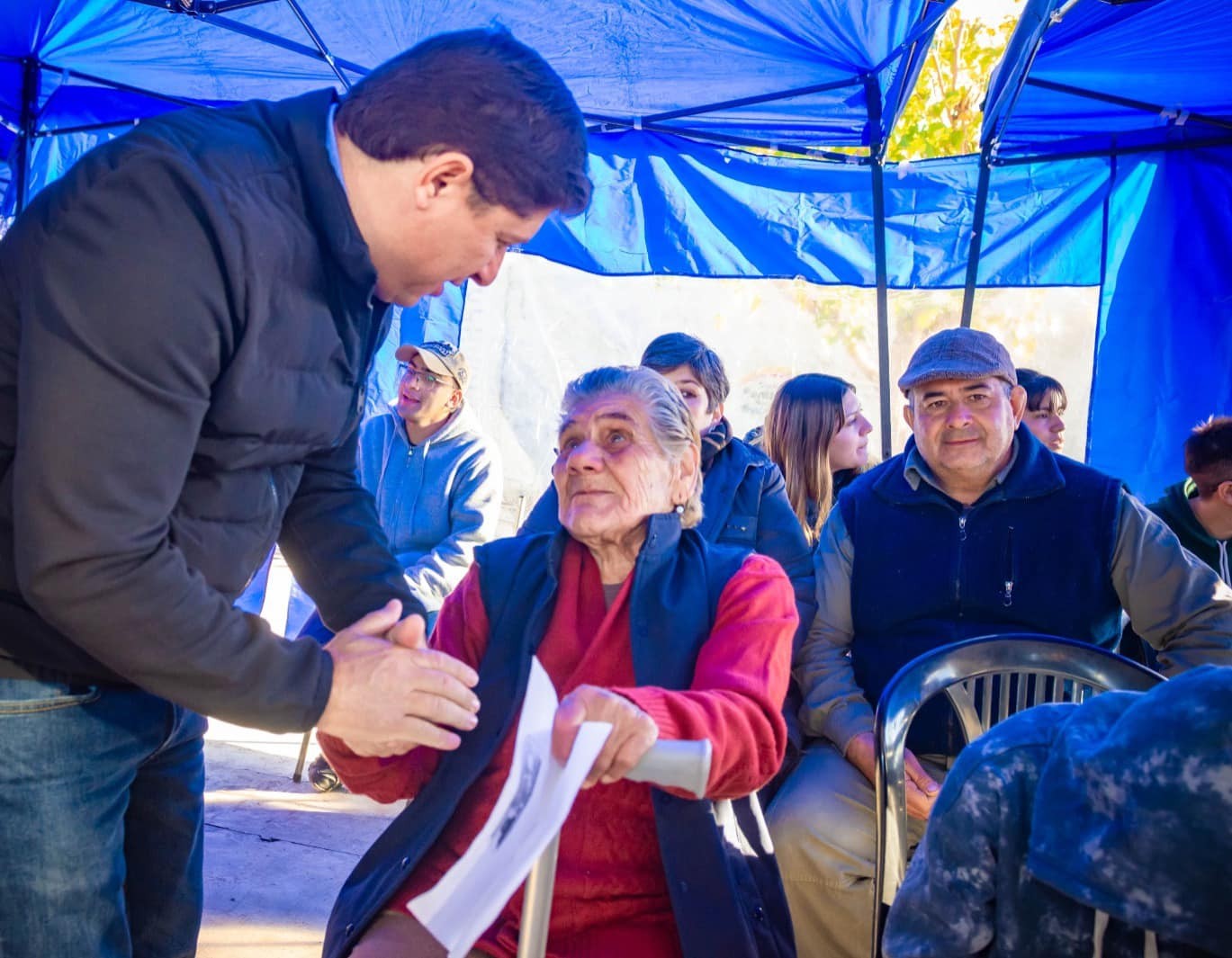 El municipio de Santa Lucia realizo la segunda jornada del Operativo de Salud Provincial juntos a los vecinos de Alto de Sierra