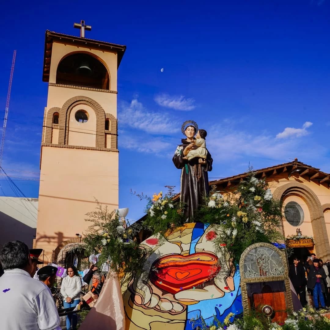 El departamento de Sarmiento el  13 de Junio celebró con orgullo el Aniversario de la fundación de   de San Juan y la Fiesta Patronal en honor a San Antonio de Padua, protector del pueblo.