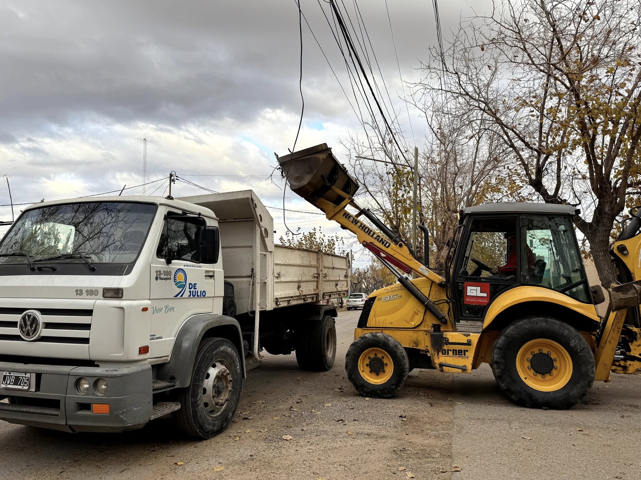 Comenzó un Nuevo Operativo integral de limpieza  en la Villa Cabecera del departamento de 9 de Julio.