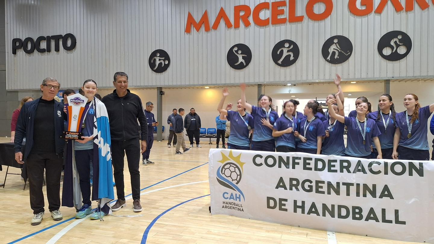 Durante toda una semana Pocito vibró con el mejor handball nacional.
