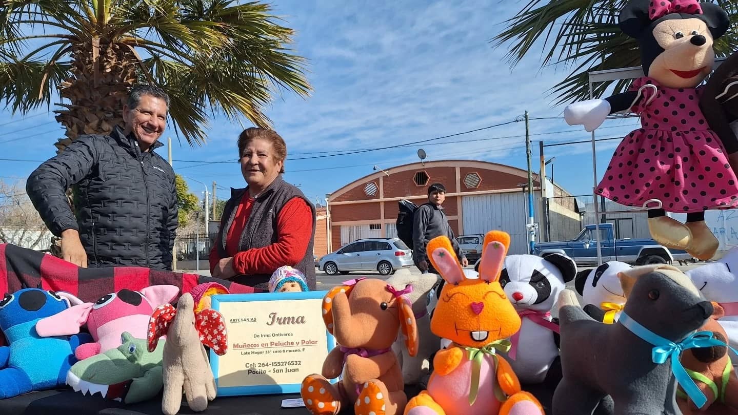 En la  Zona norte de Pocito se vivió  una nueva feria   con talento local y productos únicos.