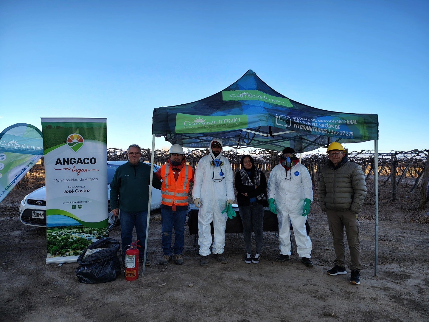 Angaco se Suma al Compromiso Ambiental con la recolección de residuos fitosanitarios.