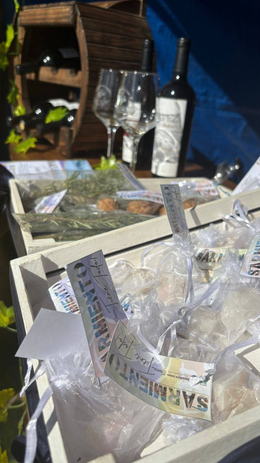 En el marco del 117° aniversario de Sarmiento, la Dirección de Producción y Medio Ambiente invita a los productores olivícolas, vitícolas, caleros y meloneros a ser parte del Stand de Producción en la Fiesta Aniversario.