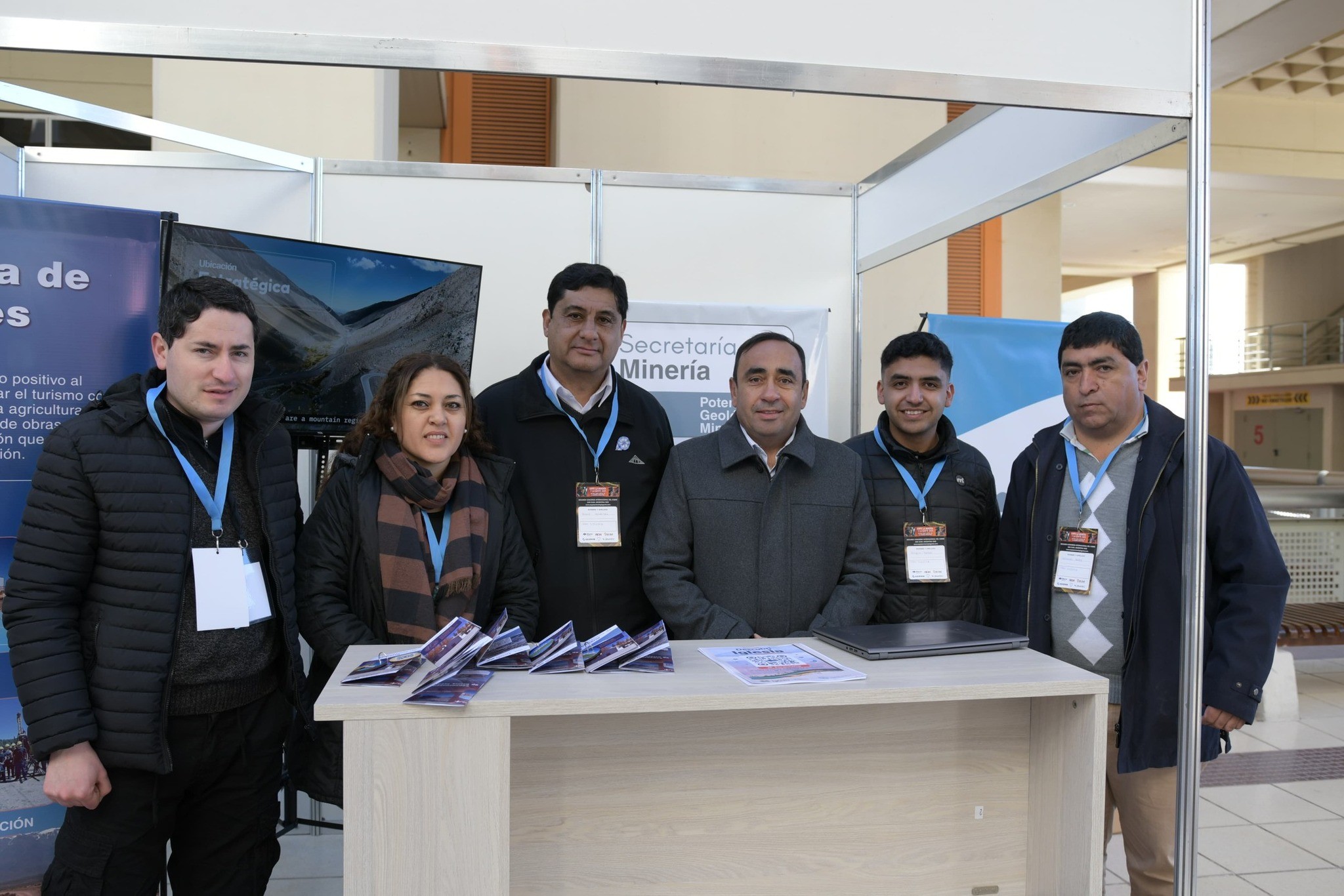 El intendente de Iglesia,Jorge Espejo,estuvo presente en la  primera jornada de  la Expo “La Minería y La Gente”.