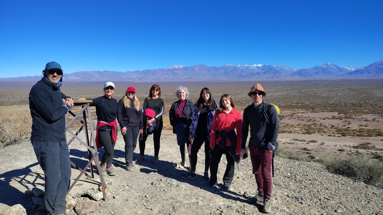 Las vacaciones de invierno se viven en Iglesia con trekking en distintos rincones del departamento.