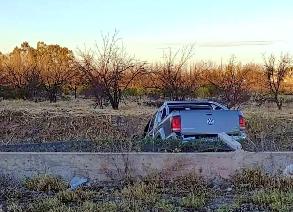 Accidente en el Barrio 1 de Mayo
