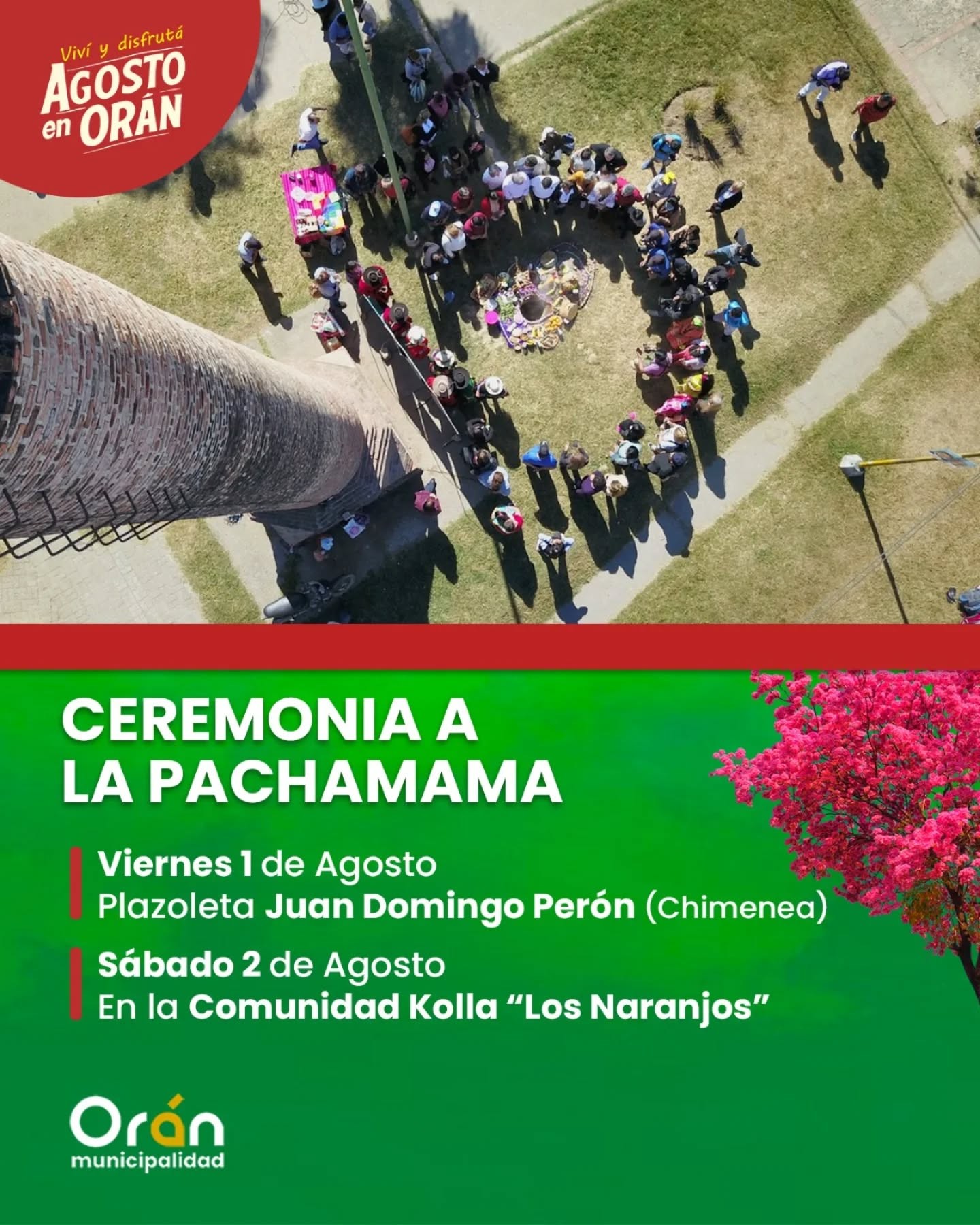 524583523_18351124255085749_3398316185674386794_n.jpg Municipalidad de Orán: Homenaje a la Pachamama en Orán y en la comunidad kolla de Los Naranjos