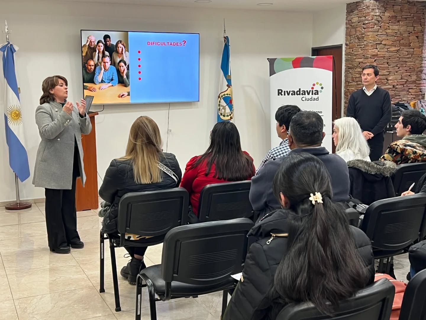 El municipio de Rivadavia sigue llevando a cabo acciones para  fortalecer los vínculos institucionales