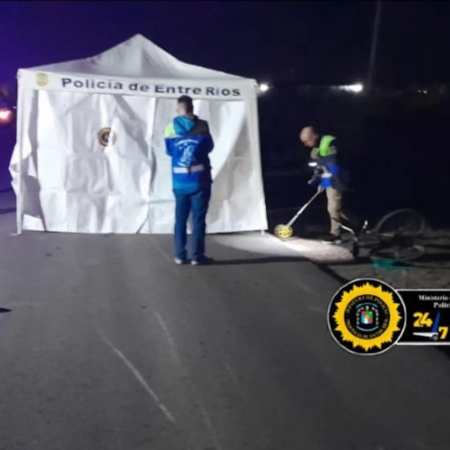 DIERON DE ALTA A LOS CICLISTAS QUE SOBREVIVIERON A LA TRAGEDIA DE LA RUTA 38 EN SAN SALVADOR.