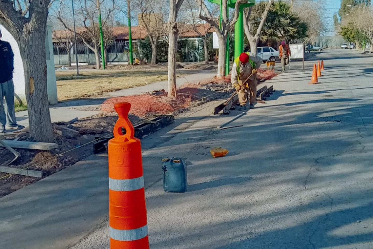 La gestion del intendente Fabian Aballay sigue llevo adelante obras que mejoran el diario vivir de los pocitanos.