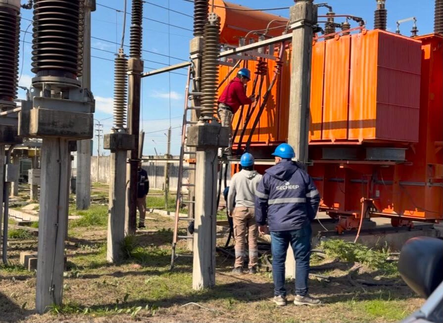 Acciones ante la llegada de El Niño TRABAJOS DE SECHEEP PARA GARANTIZAR SUMINISTRO ELÉCTRICO AL DIQUE DEL CANAL DE LA SOBERANÍA