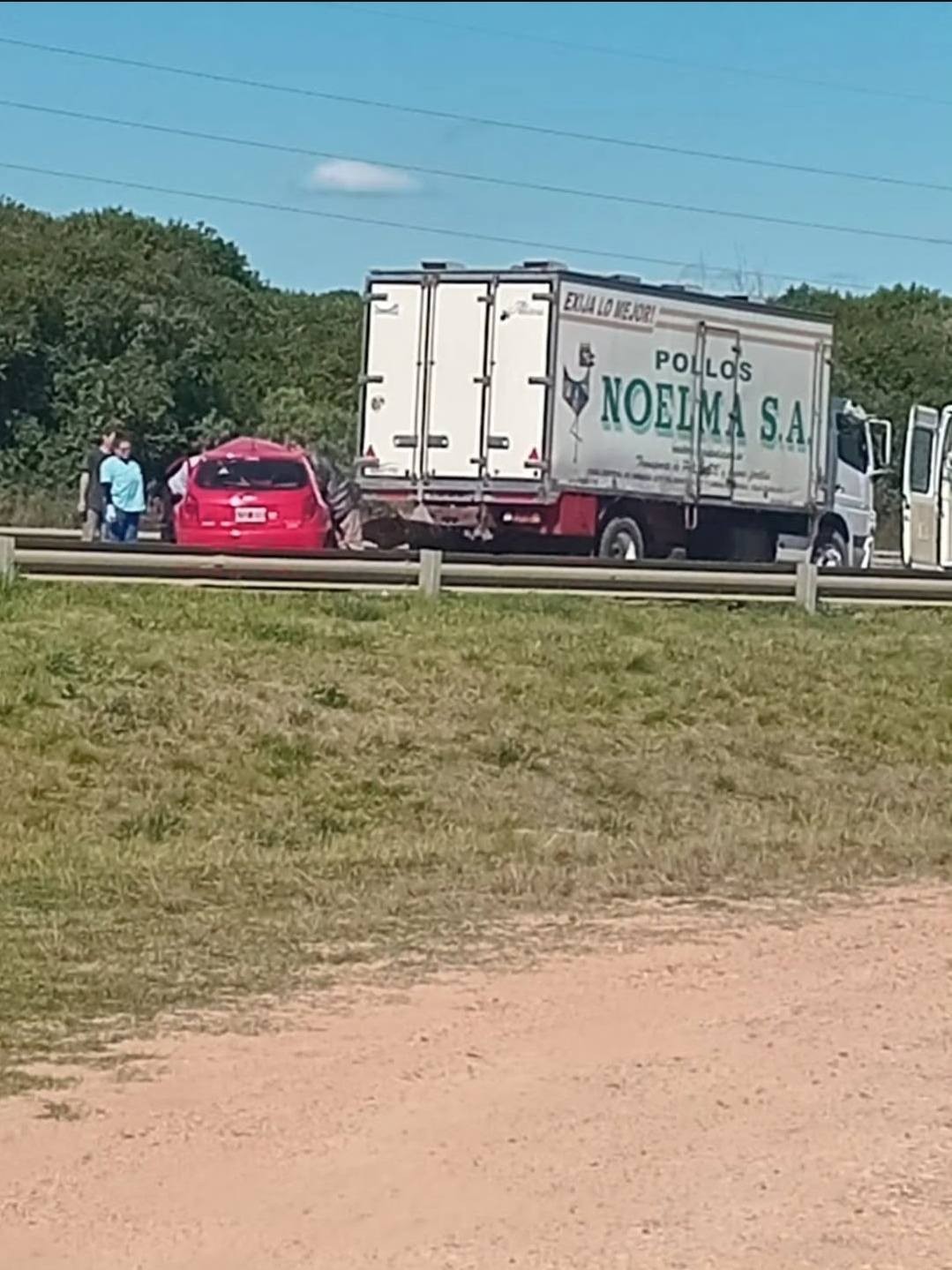Fuerte accidente en la Autovía 14.