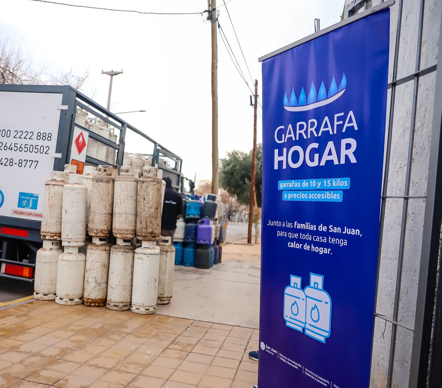 Este 2025 el Gobierno de San Juan retoma el programa Garrafa Hogar y este año presenta un calendario extendido que comienza en mayo, anticipándose a las bajas temperaturas.