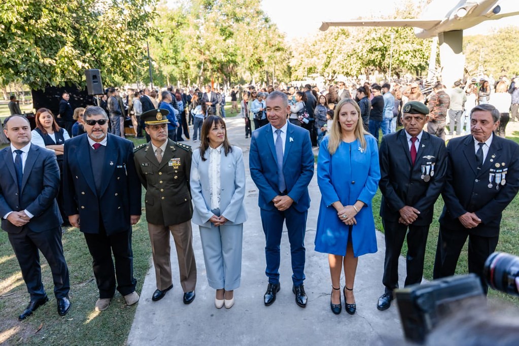 Con la presencia del vice gobernador, Fabián Martin, el Gobierno de San Juan conmemoró el 43° aniversario de la Gesta de Malvinas