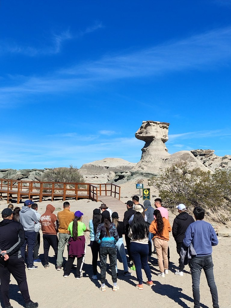 Personal policial recibió una capacitación en el Parque Ischigualasto