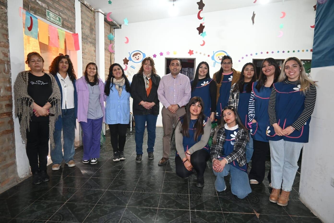 En un trabajo en  equipo para el cuidado de la infancia,el Gabinete Técnico de los CDI de la Provincia, dependiente del Ministerio de Familia y Desarrollo Humano, visitó los CDI municipales de Iglesia.