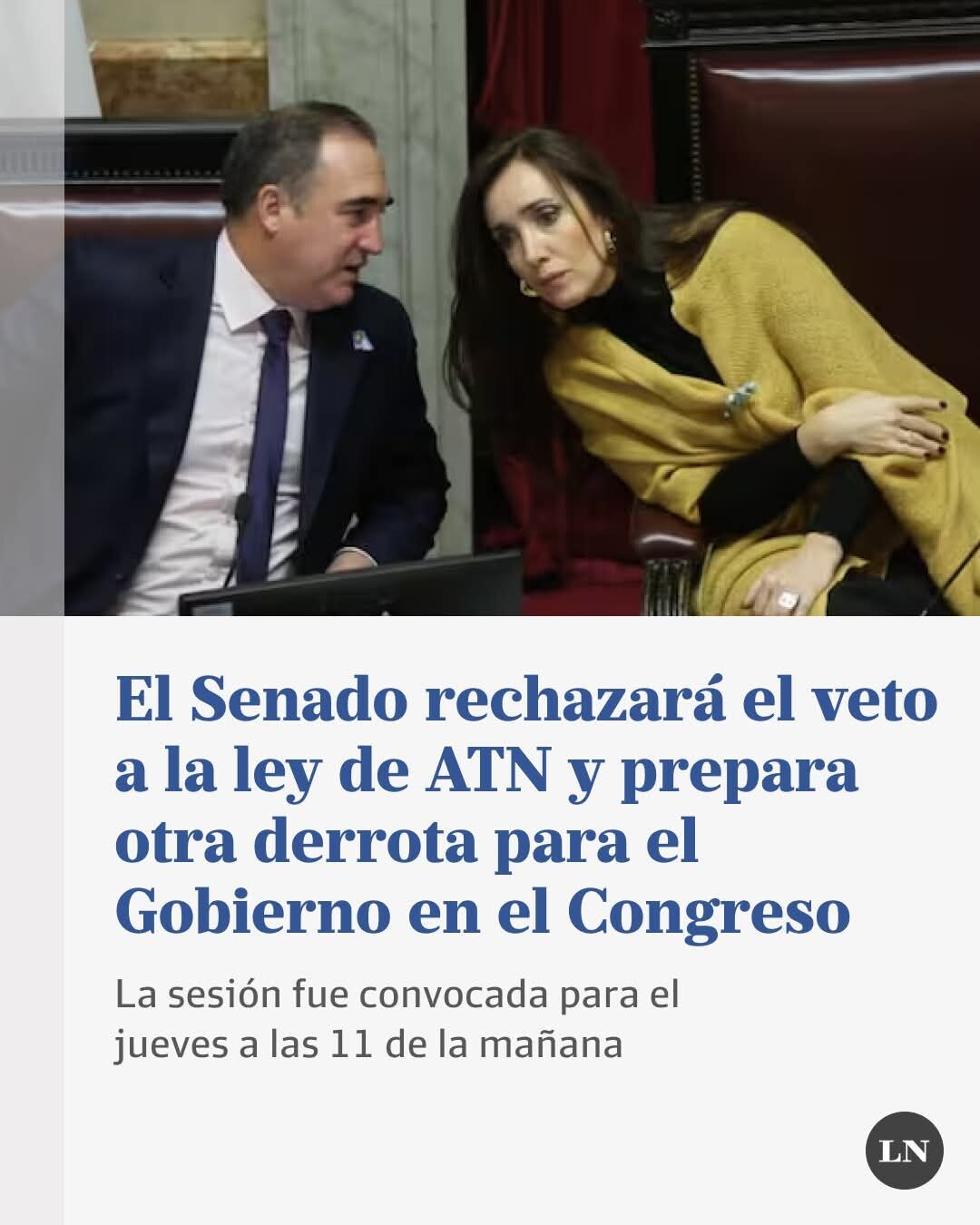 En un nuevo gesto de rebeldía contra el Poder Ejecutivo, se rechazaria el veto de Javier Milei