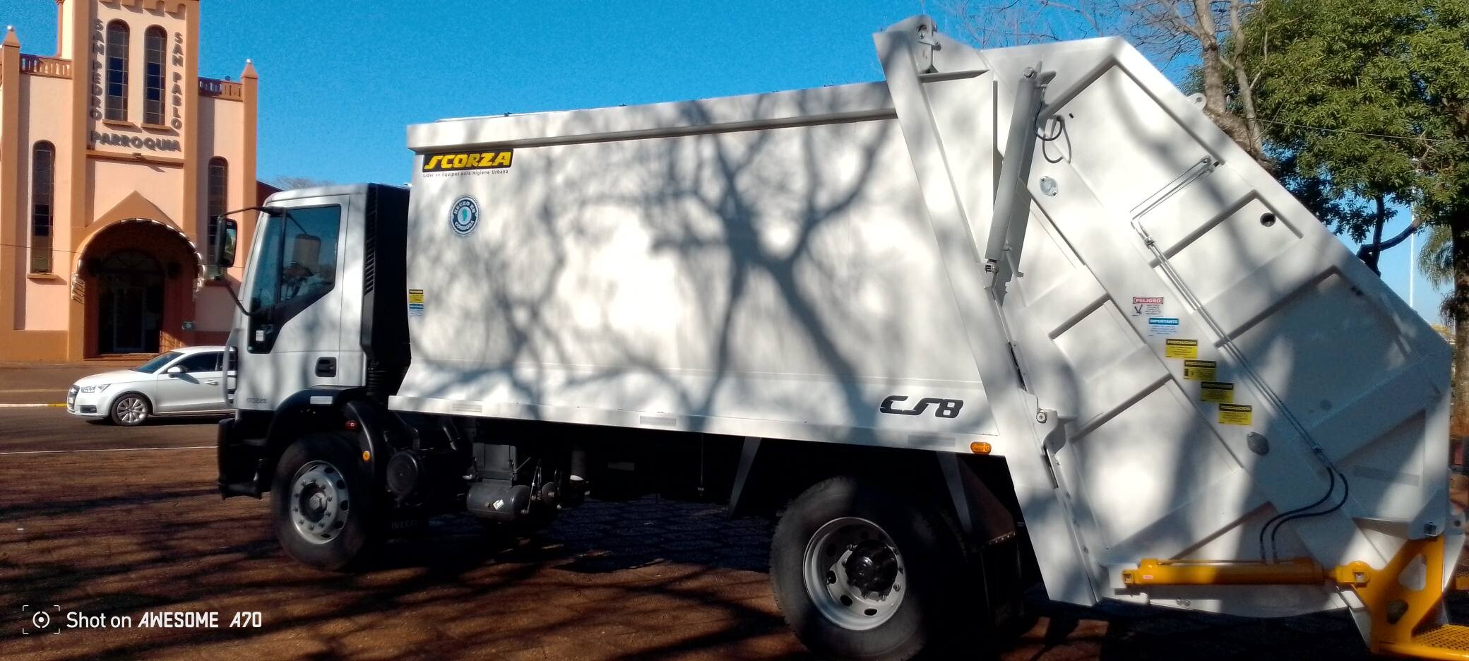 Nuevo camión para reforzar el servicio de recolección de residuos