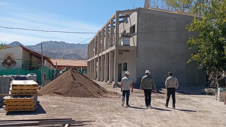 55501.jpg Avanza una obra clave para la educación técnica con fondos mineros