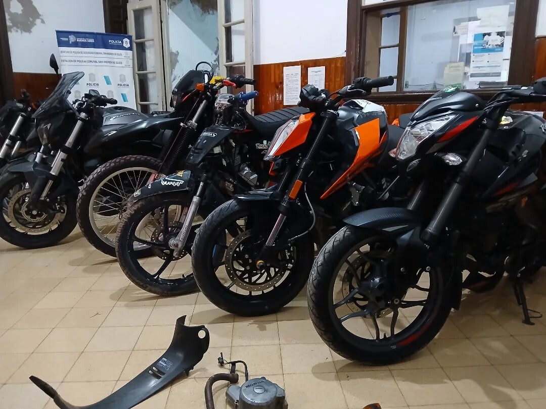 Importante secuestro de motos en la ciudad