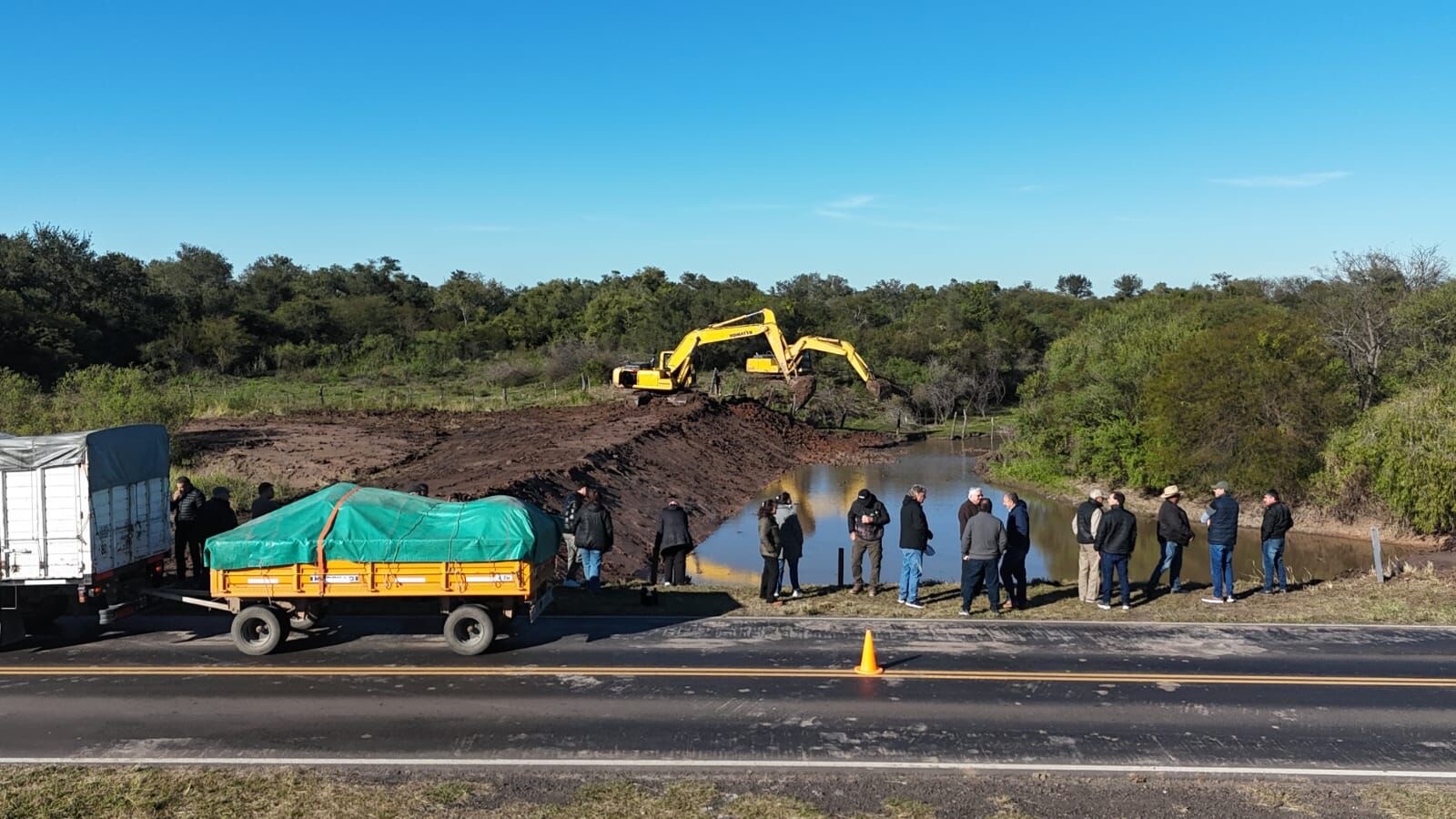 MÁS DE 20 AÑOS DE ESPERA: INICIARON LOS TRABAJOS DE LIMPIEZA DEL CANAL RÍO MUERTO