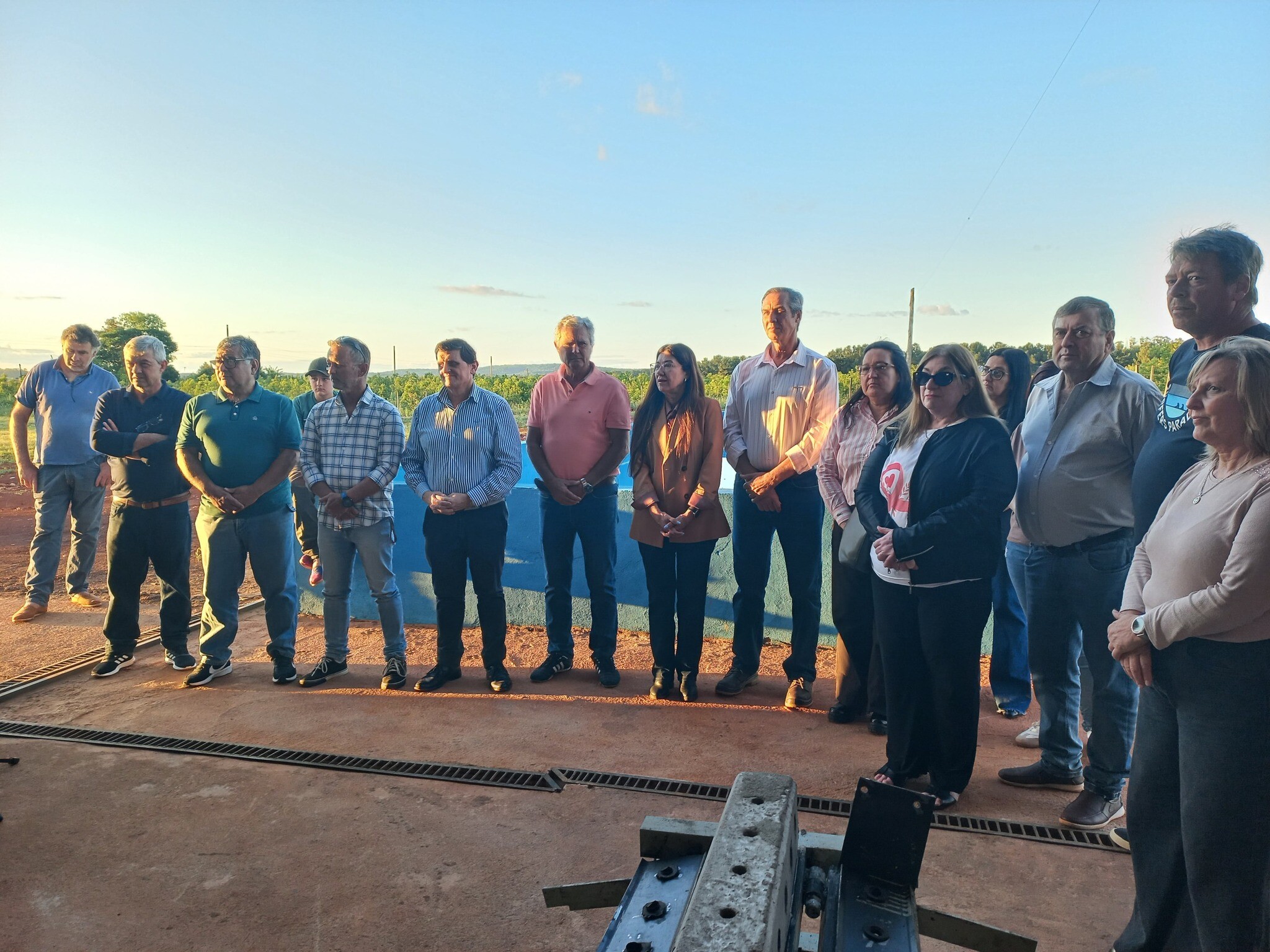 Carlos Pernigotti inauguró la nueva fábrica de postes de cemento en Concepción de la Sierra Carlos Pernigotti inauguró la nueva fábrica de postes de cemento en Concepción de la Sierra