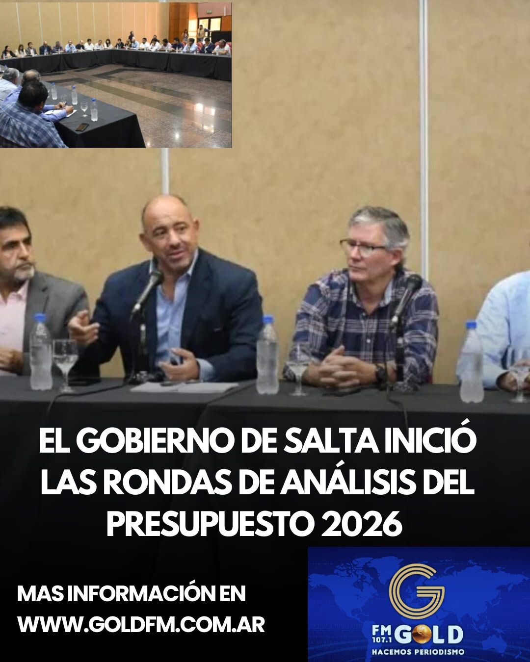 EL GOBIERNO DE SALTA ANALISA EL PRESUPUESTO 2026