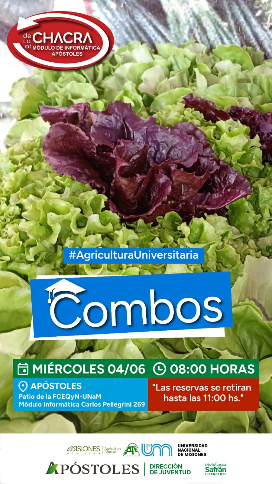 Combos Agricultura Universitaria en Apóstoles