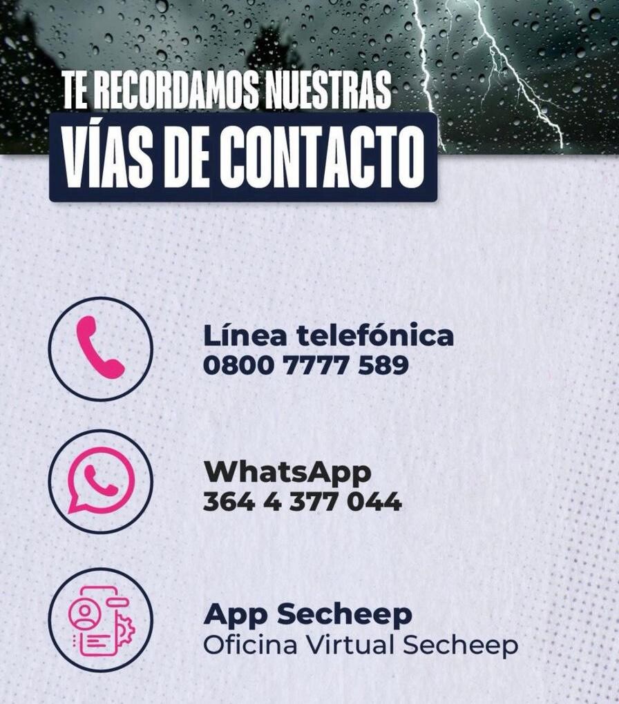 ANTE LLUVIAS: RECOMENDACIONES PARA PREVENIR ACCIDENTES ELÉCTRICOS